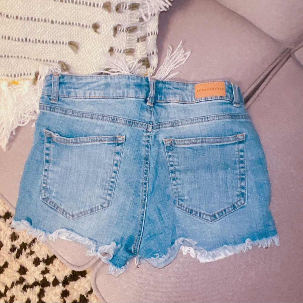 Sold‼️Aeropostel denim shorts